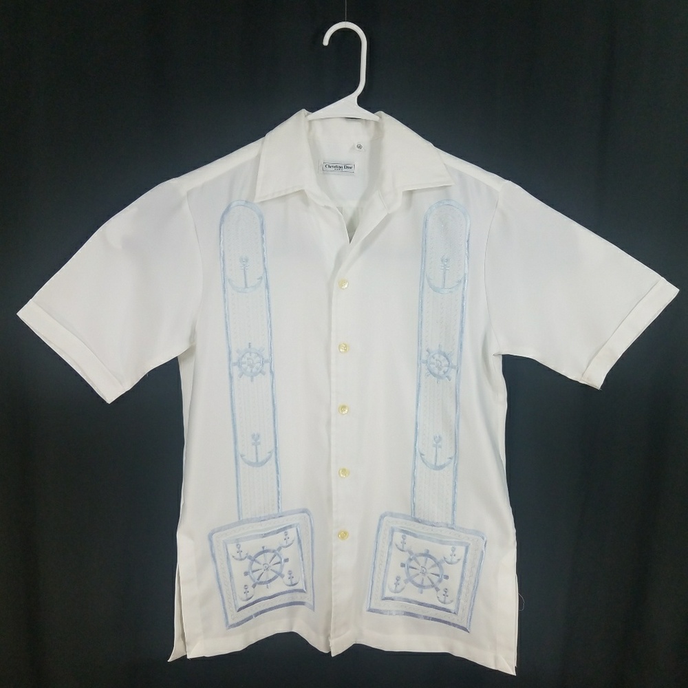 Christian Dior Paris Nautical Yacht Themed M Shirt